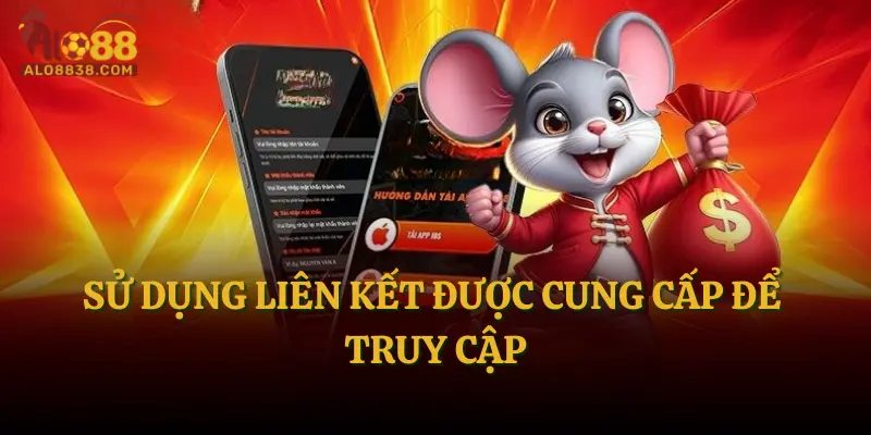 Sử dụng liên kết được cung cấp để truy cập
